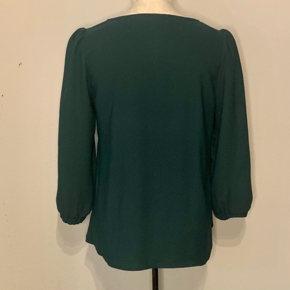 Tuckernuck | Hollis dark teal blouse (S) - Picture 12 of 13